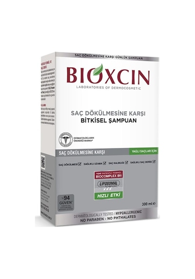 Saç Dökülmesine Karşı Bitkisel Klasik Şampuan Yağlı Saçlar 300 Ml