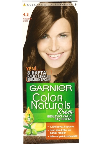 Garnier Color Naturals Saç Boyası 4.3 Kestane Dore