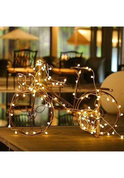 5 Metre 28 Led Gün Işığı Şeffaf Kablo Fişli & Eklenebilir Dekoratif Aydınlatma 5