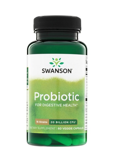 Swanson Nutrition Probiyotik 16 Suş 20 Milyar Cfu 60 An Kapsül Gıda Takviye