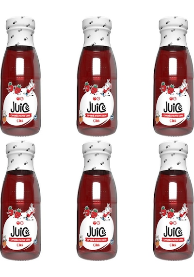 OG natural Organik Çilek Suyu 6 x 250 ML