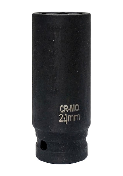 6219 1/2'' Altı Köşe Havalı Uzun Derin Lokma Anahtar 24 Mm