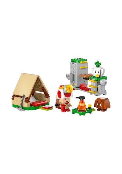 LEGO® Super Mario™ Captain Toad Kampı 72040 - 6 Yaş ve Üzeri Çocuklar için Yaratıcı Oyuncak Yapım Seti (159 Parça)