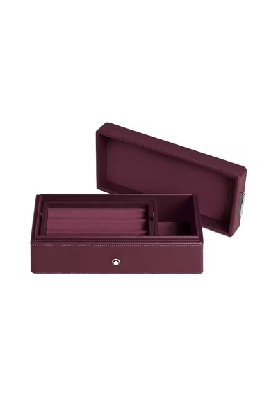 Montblanc Cassis Deri Kalem Koleksiyon Kutusu 134680 Bordo