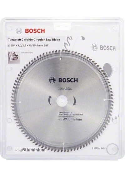 Bosch Eco 254 30 Mm 96 Diş Alüminyum Daire Testere Bıçağı B2608644412 Bosch