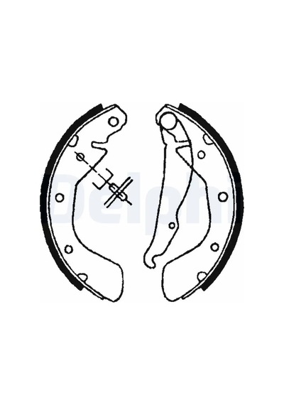Opel Corsa B Arka Fren Balatasi 1993-2000 Delphı Ls1622