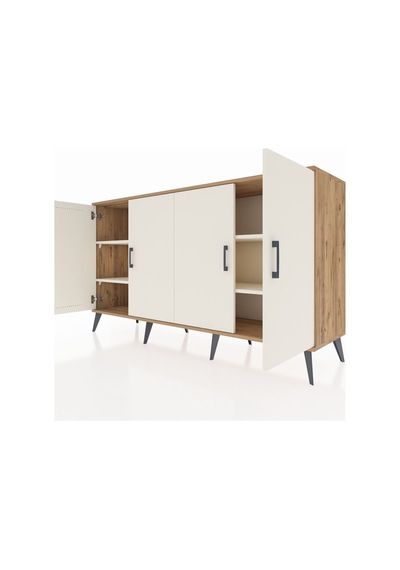 Hyperion Konsol 4 Raflı 4 Kapaklı 176x44x99 Çam-aytaşı Atlas Çam/aytası - Atlas Çam Hyperion Konsol 4 Raflı 4 Kapaklı 176x44x99 Çam-aytaşı Atlas Çam/aytası - Atlas Çam