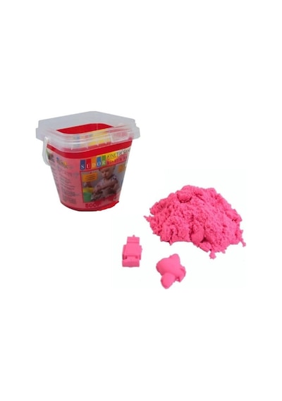 Kinetik Kum Kovalı 500 Gr Pembe Pembe
