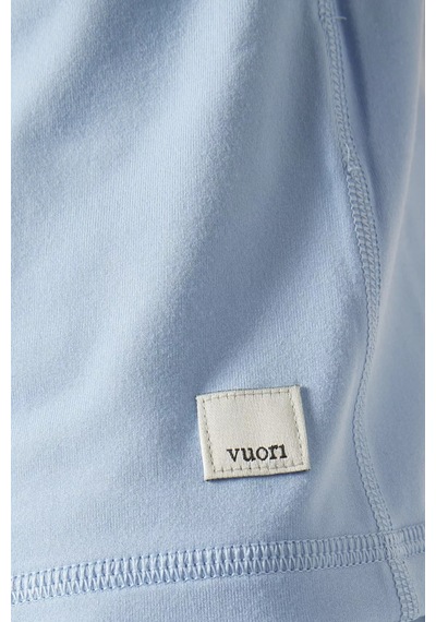 Vuori Lux Racerback Tank, Nefes Alabilen & Esnek, Çevre Dostu Mavi