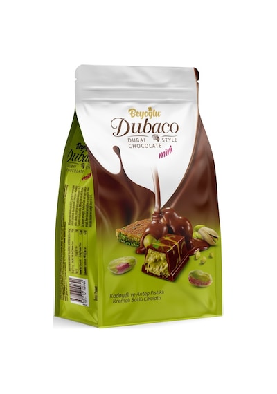 Beyoğlu Dubaco Mini Çıtır Kadayıflı Dubai Çikolatası 200 Gr.