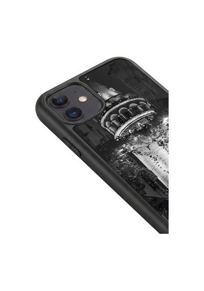 İphone 11 Uyumlu İstanbul Desenli Kamera Korumalı Darbelere Dayanıklı Kılıf 1248-istanbul-iphone11