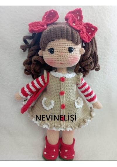 Amigurumi Sırma Bebek Çok Renkli