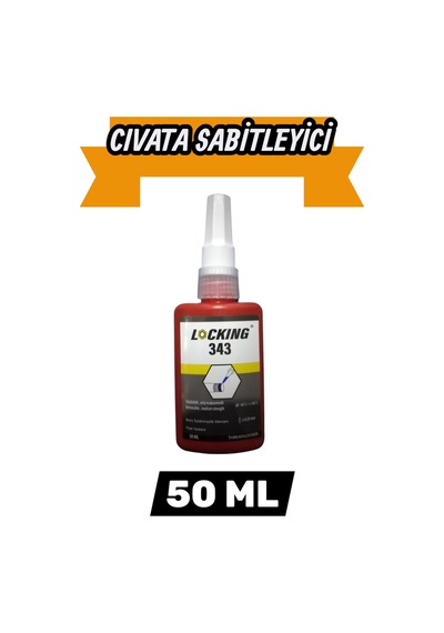 Locking Civata Sabitleyici 343 Cıvata 50 Ml