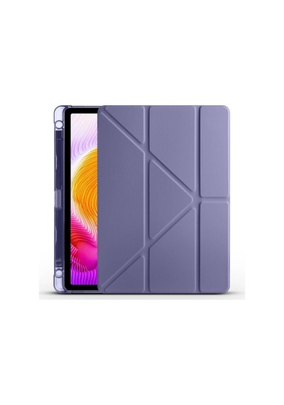 Xiaomi Redmi Pad Se Kılıf Zore Tri Folding Kalem Bölmeli Standlı Kılıf Kapaklı Kılıf