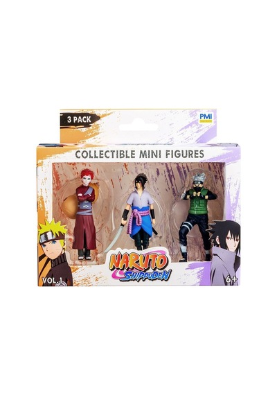 Pmı/nsh2021s Naruto 3lü Koleksiyon Figür Seti Asorti