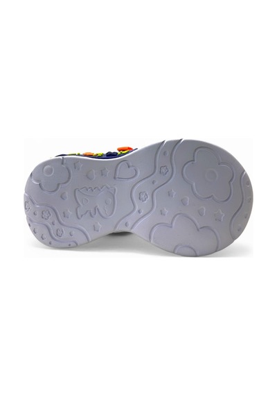 Pepino 2254 Erkek Bebek Işıklı Rahat Sneaker Saks