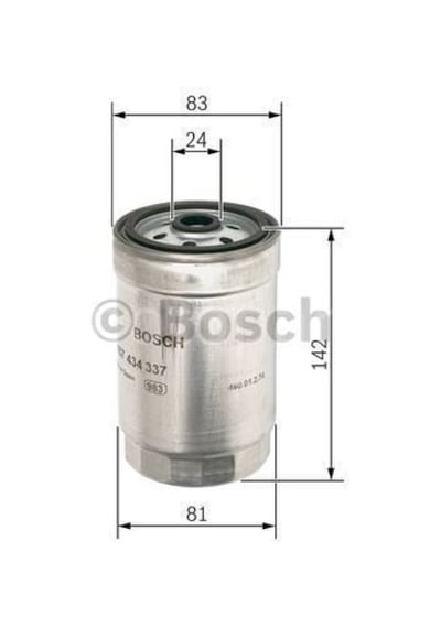 Fıat Doblo 1.9 Jtd 10.2001 - 01.2004 Bosch Filtre Seti Filitre