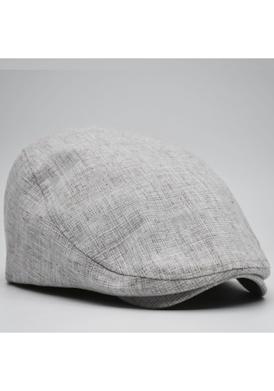 Şapkadan Erkek Kasket Keten Yazlık Flat Cap Şapka 45645dr57136