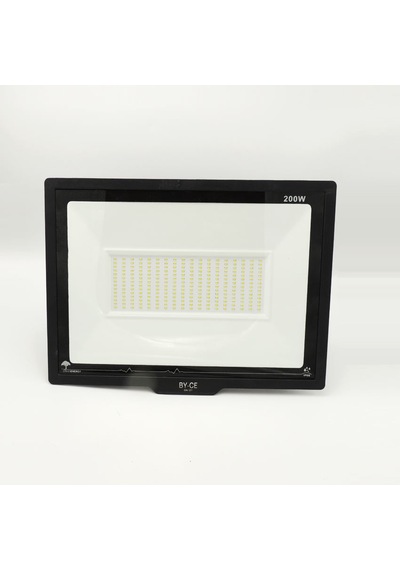 Beyaz Renkli Led Projektör 200 Watt Yüksek Lümen