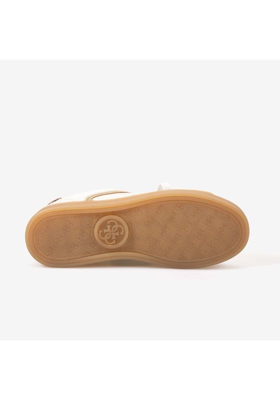 Guess Kadın Vegan Spor & Sneaker Ayakkabı Flfja2ele12 Beyaz