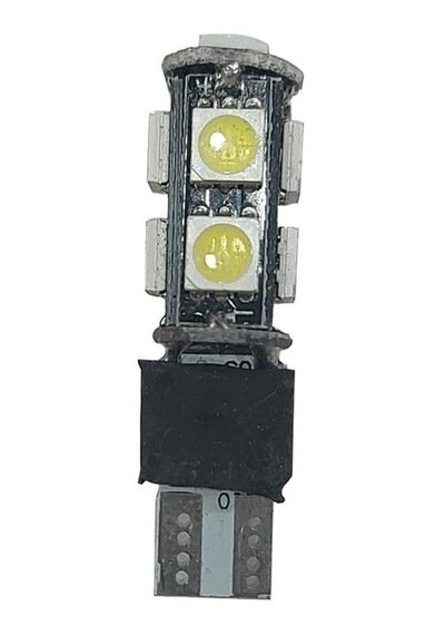 Motospartan Park Ampulü Dipsiz Çakarlı Led 9 Led
