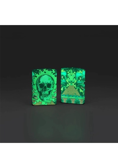 Zippo Çakmak 48640 Skull Design