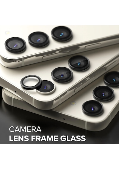 Microsonic Samsung Galaxy Uyumlu S24 Fe Tekli Kamera Lens Koruma Camı Koyu Yeşil