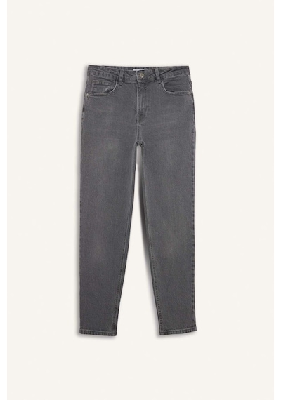 DeFacto Lina Comfort Mom Yüksek Bel Bilek Boy Jean Yıkamalı Pantolon E3438AXNSNM36