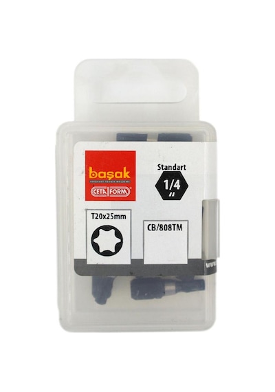 Ceta Form T20 X 25 Mm Darbeli Torx Bits Uç Cb/808tm