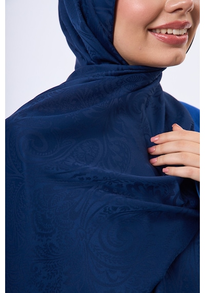 Mirsoy Scarf Velora Modern Desen Şal Lacivert