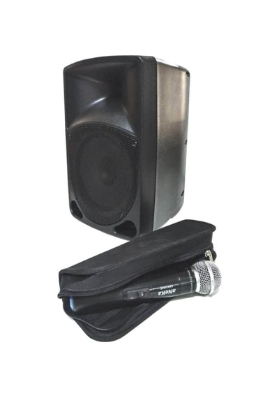 Atak Rs 75 Bt+usb-8 Inç 75 Watt-2 Adet Uhf El Telsiz Mikrofonlu Şarjlı Anfi
