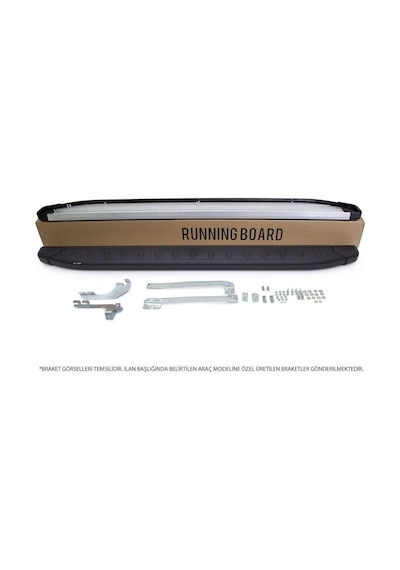 Omsa Nissan X-Trail Proside 2005-2010 Arası Yan Basamak Siyah