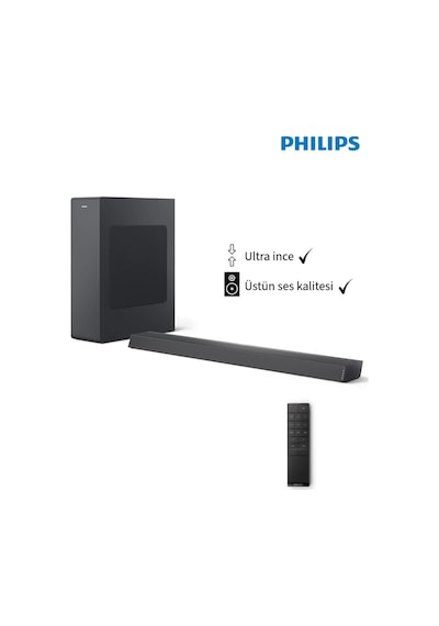 Ultra İnce Üstün Ses Kalitesi 140w Dolby Audio 2.1 Kanal-derin Bas Soundbar & Ses Sistemi-135297