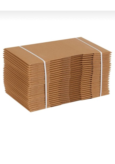 28x18x5 Cm Kargo Kutusu 25 Adet Kilitli Karton Ürün Gönderim Ve Paketleme Kutusu 25 Adet