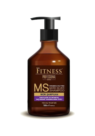Fitness Professional Silver Gri Beyaz Platin Mor Şampuan 500 ML Fitness Professional Silver Gri Beyaz Platin Mor Şampuan 500 ML