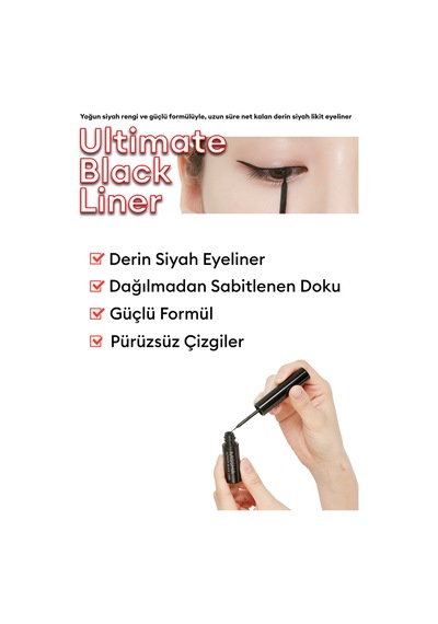 Missha Ultimate Black Liner Siyah