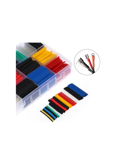 Hodbehod530 Adet Shrink Boru Makaron Set Isı Ile Daralan Kablo Se