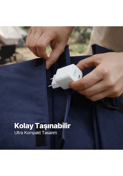Smartcharger Gan 45w Avs Pd Seyahat Hızlı Şarj Aleti