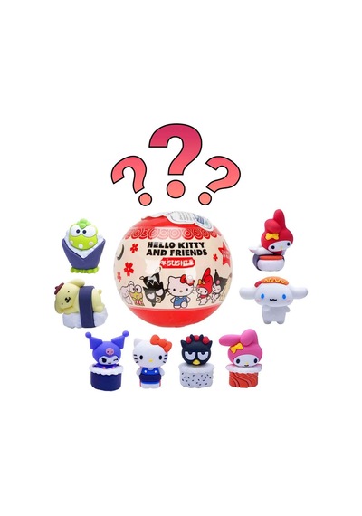 Popşeker Hello Kitty & Friends Sushi 3d Sürpriz Paket 1 Adet Figür