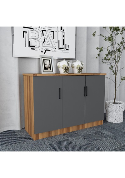 Oliver 5'li Ofis Takımı  Model 4 Ceviz Füme