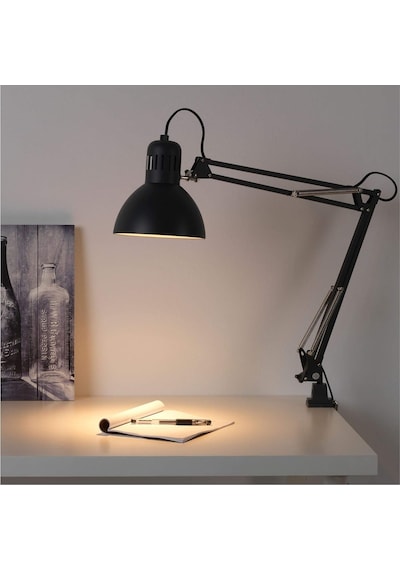 Ikea 1 Tertial Çalışma Masası Lambası Koyu Gri, Standart Çok Renkli