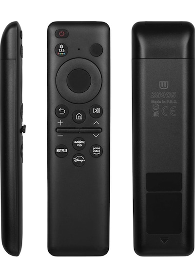 Weko Samsung Uyumlu  Rm-g2600 V2 Netflix - Prime Video - Dısney Plus Tuşlu Ses Komutsuz Lcd - Led Tv Kumanda