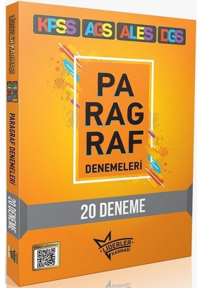 Liderler Karması 2026 Kpss Ags Ales Dgs Paragraf 20 Deneme