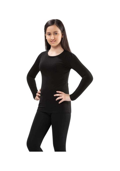 Royaleks Kota 1 Adet Kız Erkek Çocuk Termal Siyah İçlik Fanila Body Takım 2005