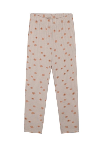 Antebies Kır Çiçekleri Uzun Kollu Pijama Takımı Krem
