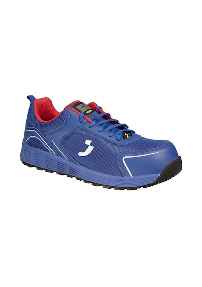Safety Jogger Aak S1p Sr Esd Fo Hro Mavi İş Güvenlik Ayakkabısı Mavi-Kırmızı