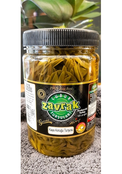 Zavrak Çubuk Turşuları Kaya Koruğu Turşusu 1 L