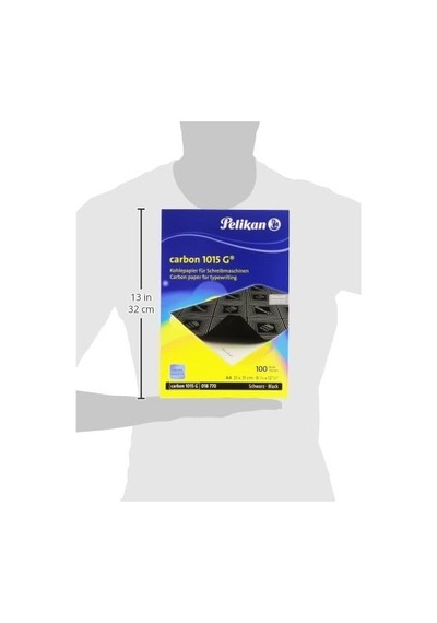 Pelikan 1015 G Siyah Karbon 100lü - Pl018770crsı