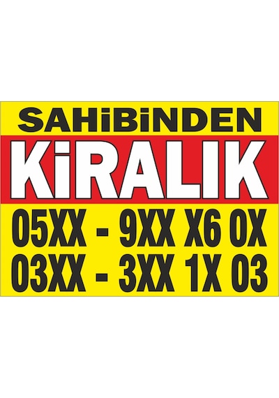 Sahibinden Kiralık Branda-Afiş-Pankart 1.Kalite Avrupa Branda