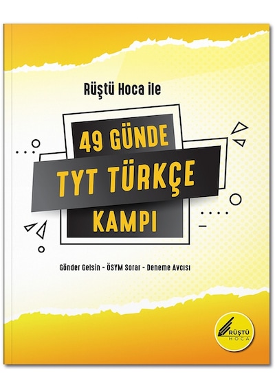 Rehber Matematik 49 Günde TYT Türkçe Kampı 2024 Tayfa